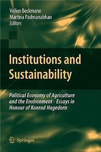 Institutions and Sustainability