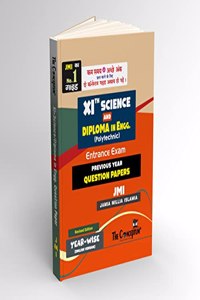 11 Jamia Entrance (Science-Fully Solved) & Diploma in Engg. Previous Year Papers with Practice Sets (Year-Wise) English Medium
