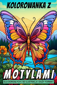 Kolorowanka z motylami