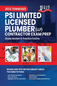 2023 Tennessee PSI Limited Licensed Plumber Contractor Exam Prep