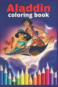 aladdin coloring book