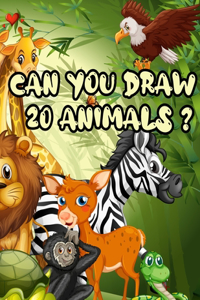 Can you draw 20 animals ?