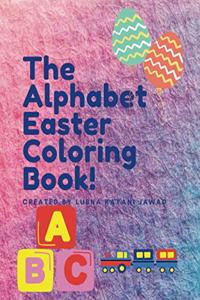 Alphabet Easter Coloring Book