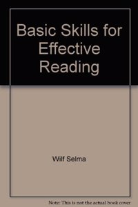 Basic skills for effective reading