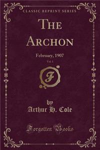 The Archon, Vol. 1
