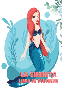 La Sirenita Libro de colorear