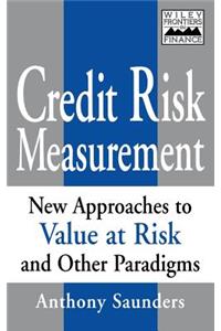 Credit Risk Measurement