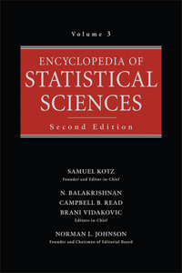 Encyclopedia of Statistical Sciences, Volume 3