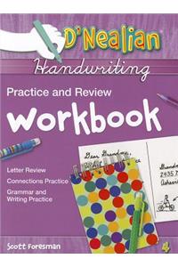 Dnealian Handwriting 1993 Practice and Review Workbook Grade 4