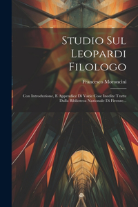 Studio Sul Leopardi Filologo