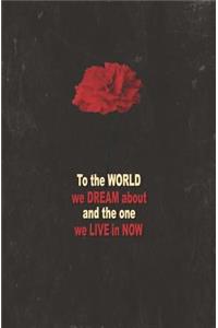 To the World We Dream About and the One We Live in Now