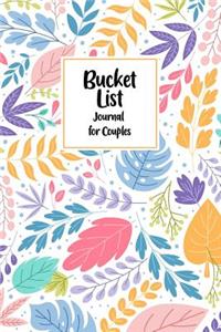 Bucket List Journals For Couples