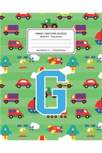 Primary Composition Notebook Grades K-2 Story Journal G