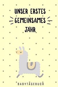 Unser Erstes Gemeinsames Jahr Babytagebuch