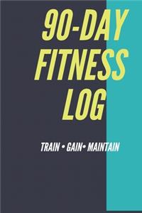 90-Day Fitness Log