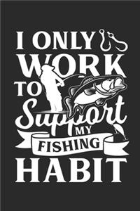 Work to support Fishing Habit