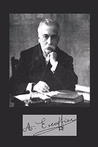 Carnet Auguste Escoffier: Le Livre Vide Inspiré d'Auguste Escoffier, Parfait Pour Noter Vos Recettes