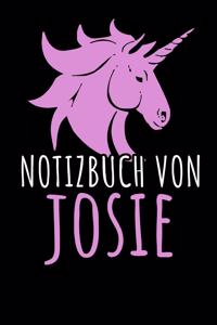 Notizbuch Von Josie