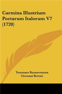 Carmina Illustrium Poetarum Italorum V7 (1720)