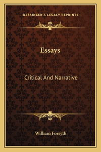 Essays: Critical And Narrative