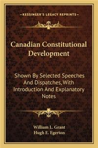 Canadian Constitutional Development