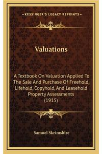 Valuations