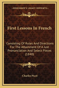 First Lessons in French