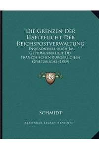 Die Grenzen Der Haftpflicht Der Reichspostverwaltung