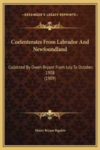 Coelenterates From Labrador And Newfoundland