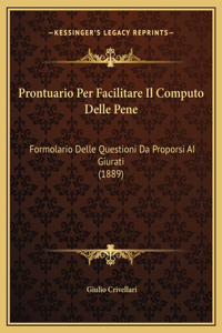 Prontuario Per Facilitare Il Computo Delle Pene
