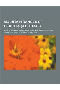 Mountain Ranges of Georgia (U.S. State)