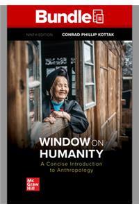 Gen Combo Looseleaf Window on Humanity; Connect Access Card