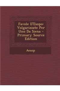 Favole D'Esopo