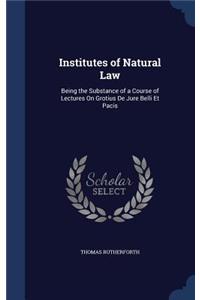 Institutes of Natural Law