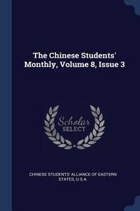 The Chinese Students' Monthly, Volume 8, Issue 3