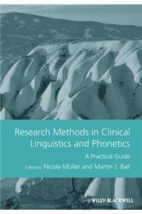 Research Methods in Clinical Linguistics and Phonetics