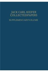 Collected Papers Supplementary Volume