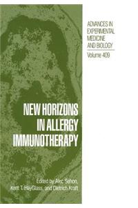 New Horizons in Allergy Immunotherapy