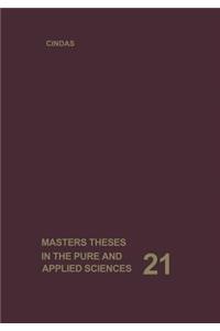 Masters Theses in the Pure and Applied Sciences