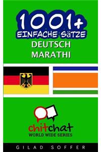 1001+ Einfache Satze Deutsch - Marathi