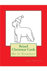 Briard Christmas Cards