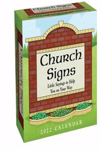 Church Signs 2022 Day-To-Day Calendar