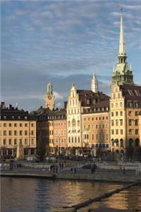 A View of Stockholm Sweden at Sunset Journal