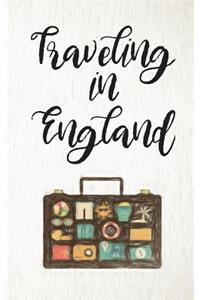 Traveling In England: Blank Vacation Planner & Organizer