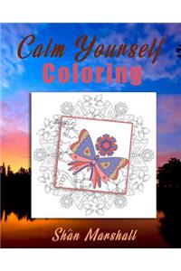 Calm Yourself Coloring