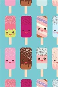 Ice Lolly Kawaii Journal