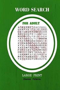 Word Search For Adult Large Print