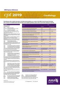 Erc-CPT 2019 Cardiology