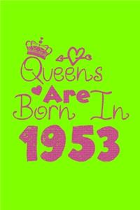 Queens Are Born In 1953 Notebook