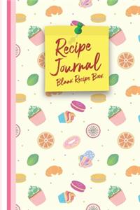 Blank Recipe Book